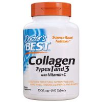 Collagen Types 1 and 3 - Kolagen Typ I i III 1000 mg + Witamina C (540 tabl.) Doctor's Best