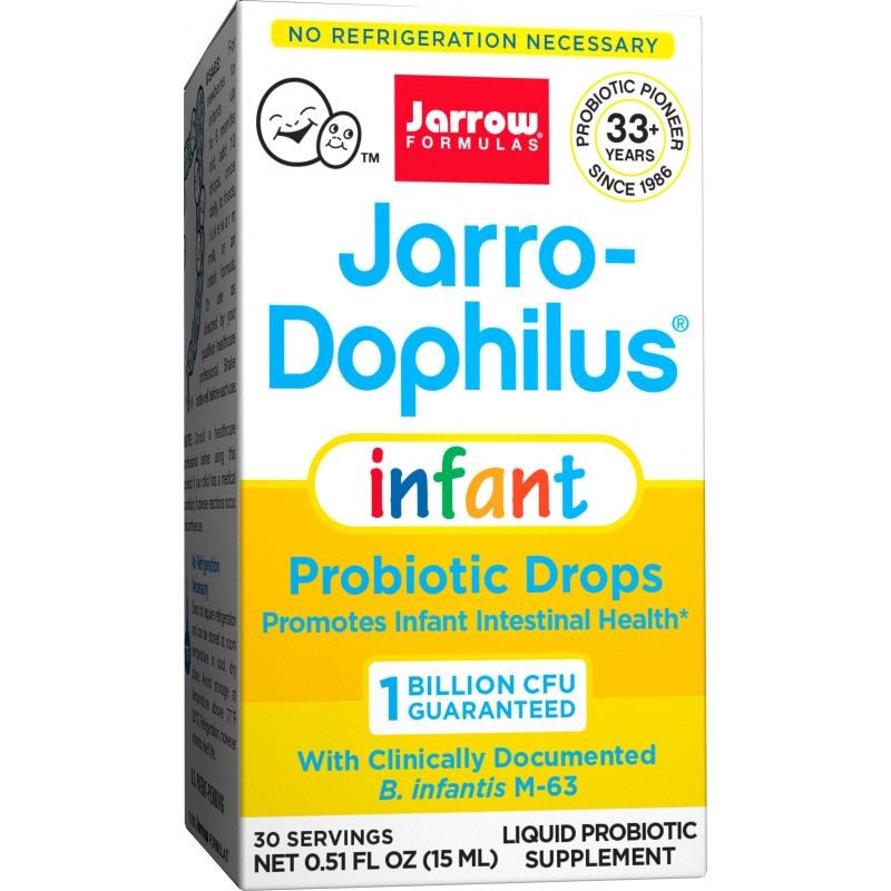 Probiotyk Jarro-Dophilus Infant dla małych dzieci (15 ml) Jarrow Formulas