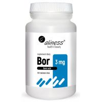 Bor /kwas borowy/ 3 mg (100 tabl.) Aliness