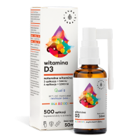 Witamina D3 dla dzieci w oleju MCT - aerozol (50 ml) Aura Herbals