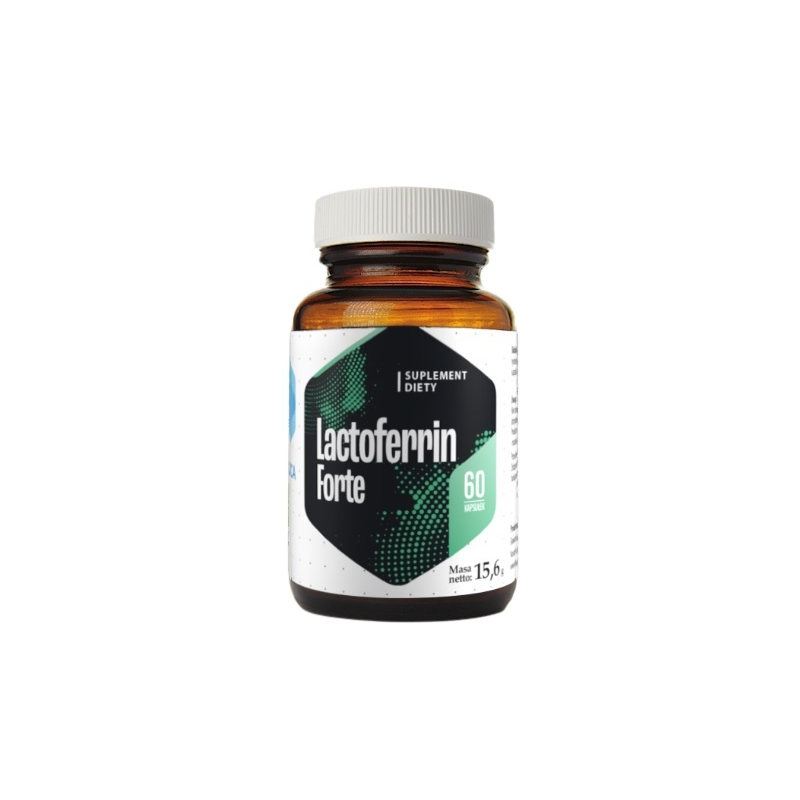 Lactoferrin Forte - Laktoferyna 200 mg (60 kaps.) Hepatica