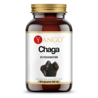 Grzyb Chaga - 10% polisacharydów (90 kaps.) Yango
