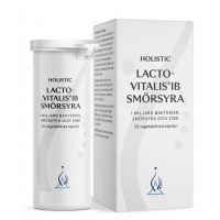 LactoVitalis IB Smorsyra - Probiotyki + Kwas masłowy (30 tabl.) Holistic