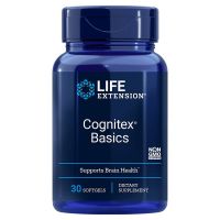 Cognitex Basics - Alfosceran choliny 250 mg + Borówka 100 mg + Fosfatydyloseryna 100 mg (30 kaps.) Life Extension