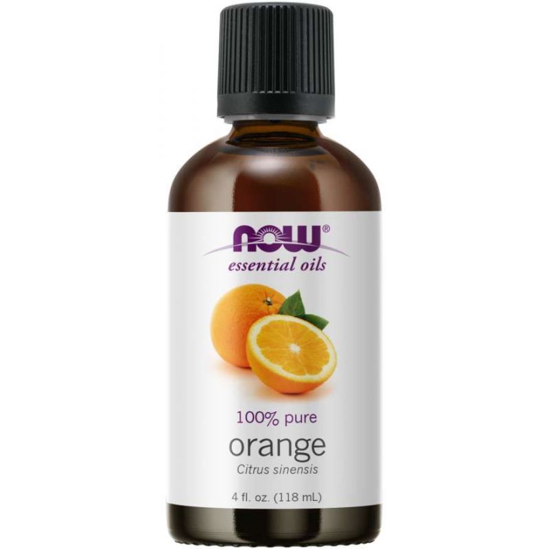 100% Olejek Pomarańczowy (Orange) - Pomarańcza (118 ml) NOW Foods