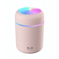 Dyfuzor - Nawilżacz powietrza H2O - USB Colorful Humidifier - USB różowy (2 W) Appio