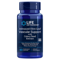 Advanced Olive Leaf Vascular Support - Liść Oliwny + Ekstrakt z Selera (60 kaps.) Life Extension