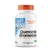 Quercetin Bromelain - Kwercetyna 250 mg + Bromelaina 125 mg (180 kaps.) Doctor's Best
