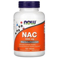 NAC - N-Acetylo-L-Cysteina 1000 mg (120 tabl.) NOW Foods