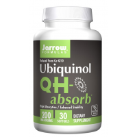 Koenzym Q10 (Ubichinol) QH-absorb 200 mg (30 kaps.) Jarrow Formulas