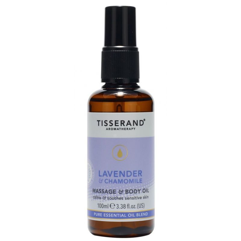 Lavender & Chamomile Massage & Body Oil - Olejek do masażu Lawenda + Rumianek (100 ml) Tisserand