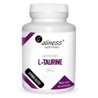 L-Taurine - Tauryna 800 mg (100 kaps.) Aliness