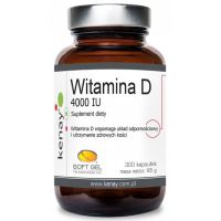Witamina D3 4000 IU /cholekalcyferol/ 100 mcg (300 kaps.) Kenay
