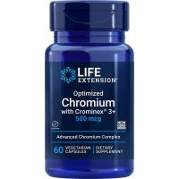 Optimized Chromium with Crominex 3+ - Chrom 500 mcg (60 kaps.) Life Extension