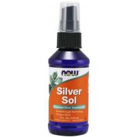 Silver Sol - Srebro Koloidalne 10 ppm (118 ml) NOW Foods
