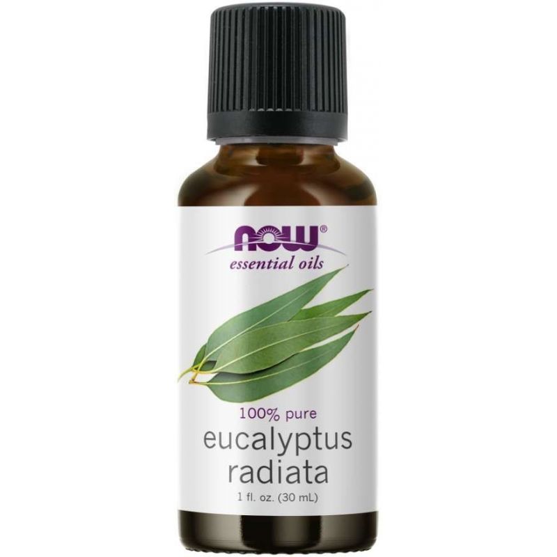 100% Olejek eukaliptusowy (Eucalyptus radiata) (30 ml) NOW Foods