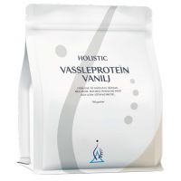 Vassleprotein - Koncentrat Białek Serwatkowych + Enzymy trawienne - Smak waniliowy (750 g) Holistic