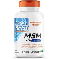 MSM with OptiMSM - Siarka MSM /metylosulfonylometan/ 1500 mg (120 tabl.) Doctor's Best