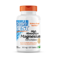 Chelat Magnezu - High Absorption Magnesium (120 tabl.) Doctor's Best