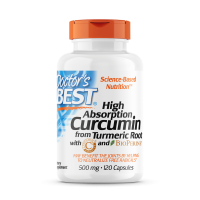 Curcumin C3 Complex with Bioperine - Kurkuma 500 mg + Piperyna 3 mg (120 kaps.) Doctor's Best