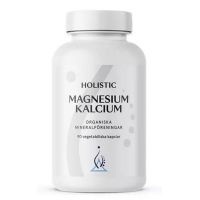 Magnesium + Kalcium - Magnez i Wapń (90 kaps.) Holistic