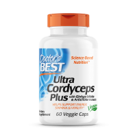 Ultra Cordyceps Plus - Grzyb Cordyceps 750 mg + Ginkgo Biloba + Karczoch (60 kaps.) Doctor's Best