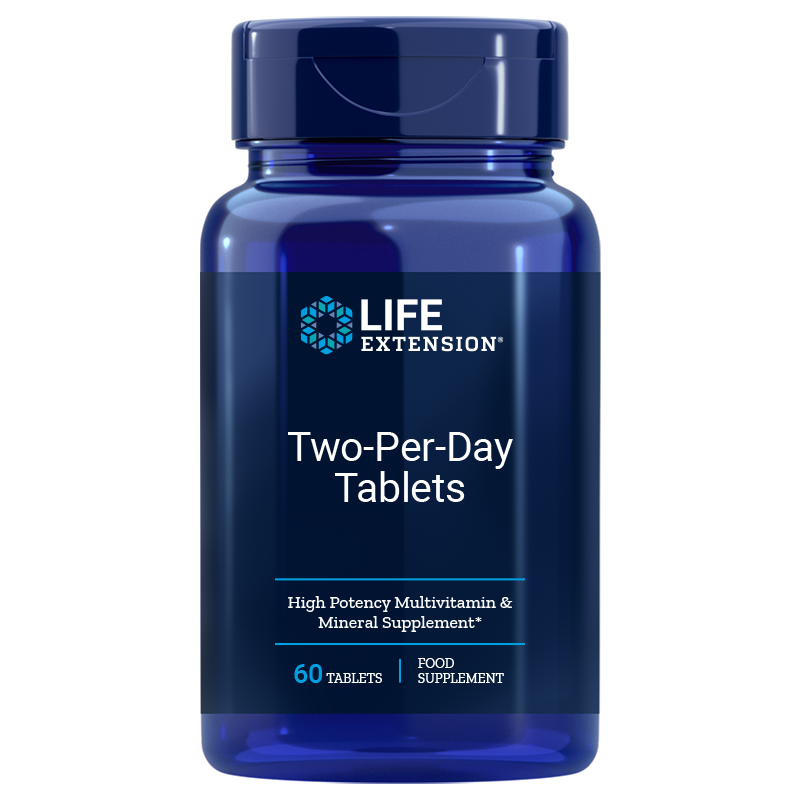 Two-Per-Day Tablets - Zestaw Witamin i Minerałów (60 tabl.) Life Extension