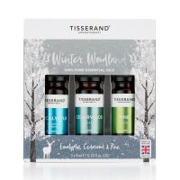 Pakiet 3 olejków eterycznych "Winter Woodland" w świątecznym opakowaniu (3 x 9 ml) Tisserand