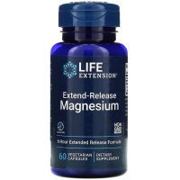 Magnez 250 mg - Przedłużone uwalnianie (60 kaps.) Life Extension