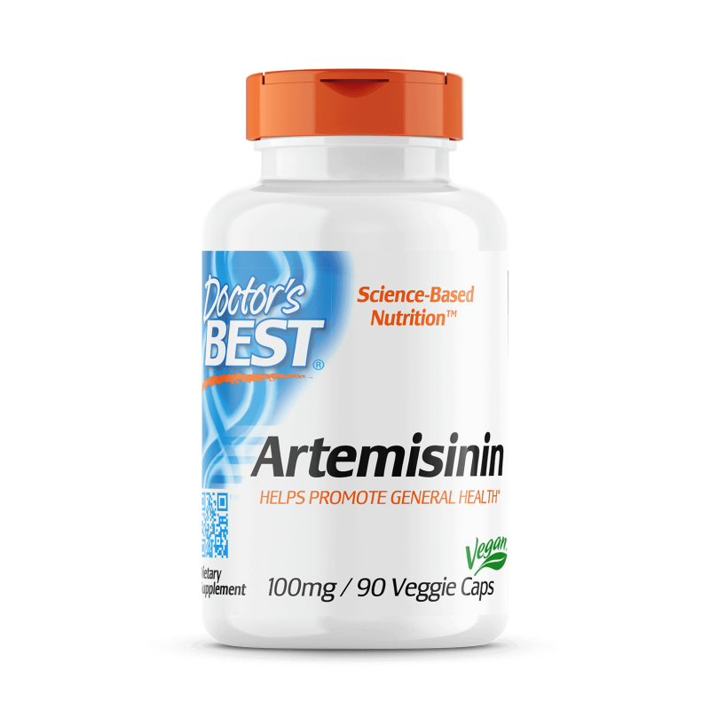 Artemizynina 100 mg z Piołunu (90 kaps.) Doctor's Best