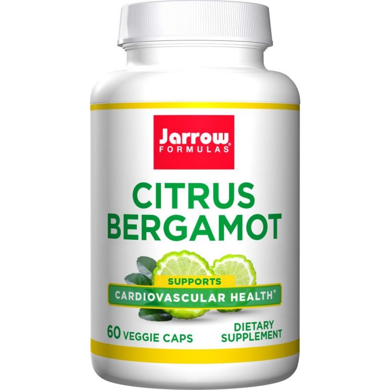 Ekstrakt z Pomarańczy Bergamota (Bergamotka) - Citrus Bergamot 500 mg (60 kaps.) Jarrow Formulas