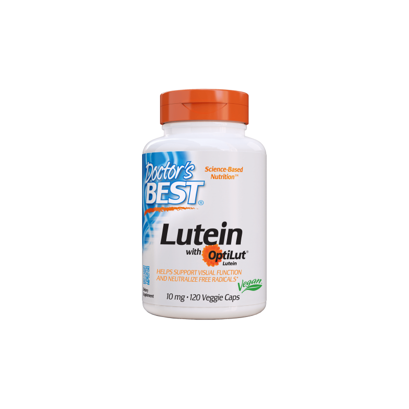 Luteina 10 mg + Zeaksantyna 2 mg with OptiLut (120 kaps.) Doctor's Best
