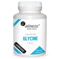 Glycine - Glicyna 800 mg (100 kaps.) Aliness