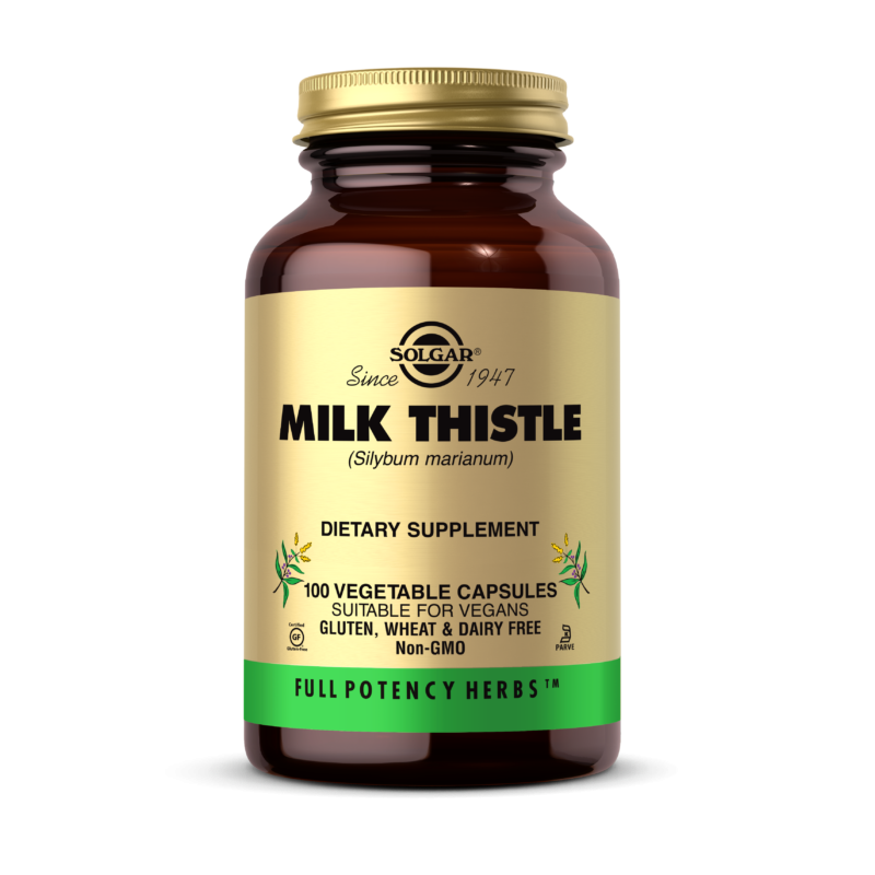 Milk Thistle - Ostropest Plamisty (100 kaps.) Solgar