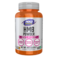 HMB Powder – kwas beta-hydroksymetylomasłowy (90 g) NOW Foods