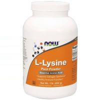 L-Lizyna Pure Powder (454 g) NOW Foods