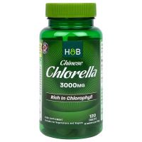 Chlorella BIO 500 mg - Chinese Chlorella (120 tabl.) Holland & Barrett