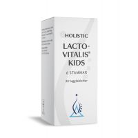 LactoVitalis Kids - Probiotyk dla dzieci do żucia (30 tabl.) Holistic