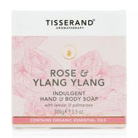 Rose & Ylang Ylang Indulgent  Hand and Body  Soap - Mydło Rose & Ylang Ylang do rąk i ciała (100g) Tisserand