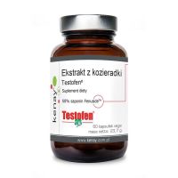 Testofen - Ekstrakt z Kozieradki 300 mg (60 kaps.) Kenay