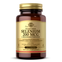 Selenium (Yeast Free) - Selen /L-selenometionina/ 200 mcg (100 tabl.) Solgar