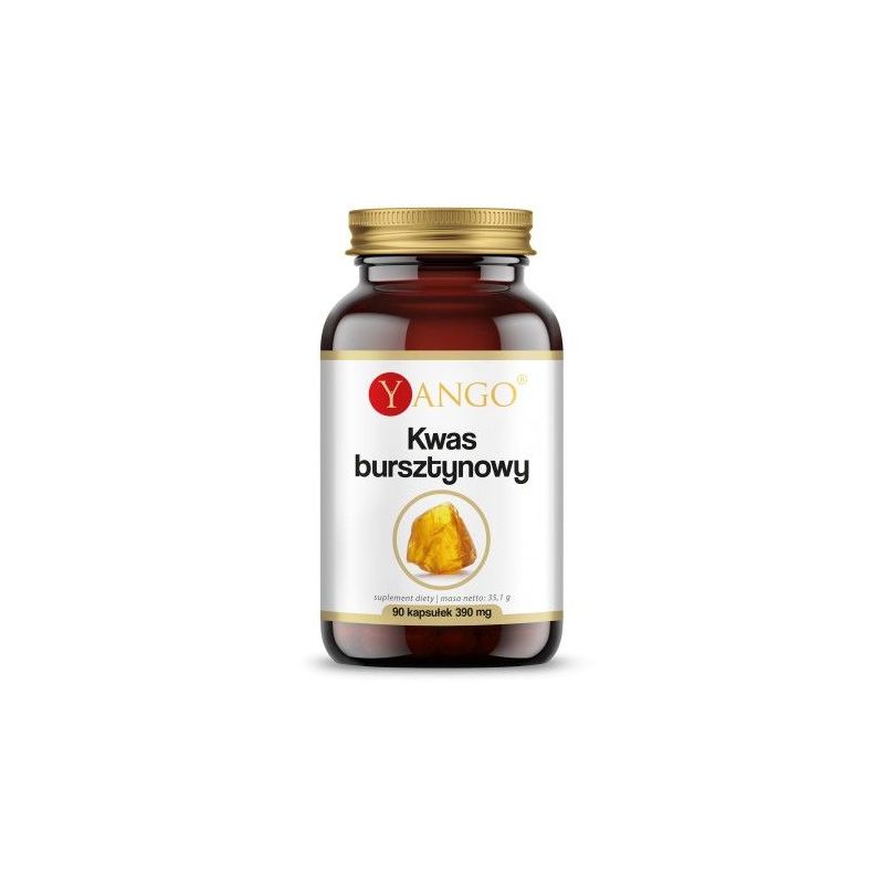 Kwas bursztynowy 40 mg (90 kaps.) Yango