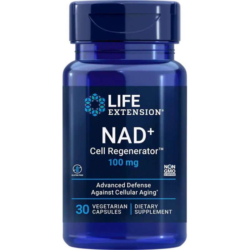 NAD+ Cell Regenerator™ - NAD+ /Rybozyd Nikotynamidu/ 100 mg (30 kaps.) Life Extension