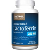 Lactoferrin - Laktoferyna 250 mg (60 kaps.) Jarrow Formulas