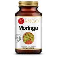 Moringa Olejodajna - sproszkowane liście Moringi 300 mg (120 kaps.) Yango