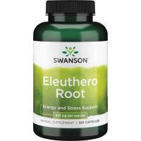 Eleuthero Root 425 mg - Żeń-szeń Syberyjski (120 kaps.) Swanson