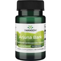 Arjuna Bark - Migdałecznik Arjuna 40 mg (60 kaps.) Swanson