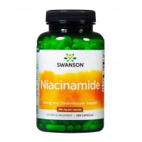 Niacinamide - Niacynamid /amid kwasu nikotynowego/ 250 mg (250 kaps.) Swanson
