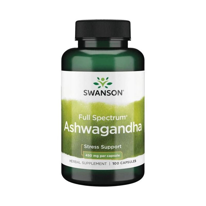Ashwagandha Full Spectrum 450 mg (100 kaps.) Swanson