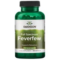 Full Spectrum Feverfew - Złocień Maruna 380 mg (100 kaps.) Swanson